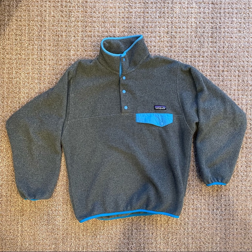 Patagonia Synchilla 1/4 snap Mens XS pullover